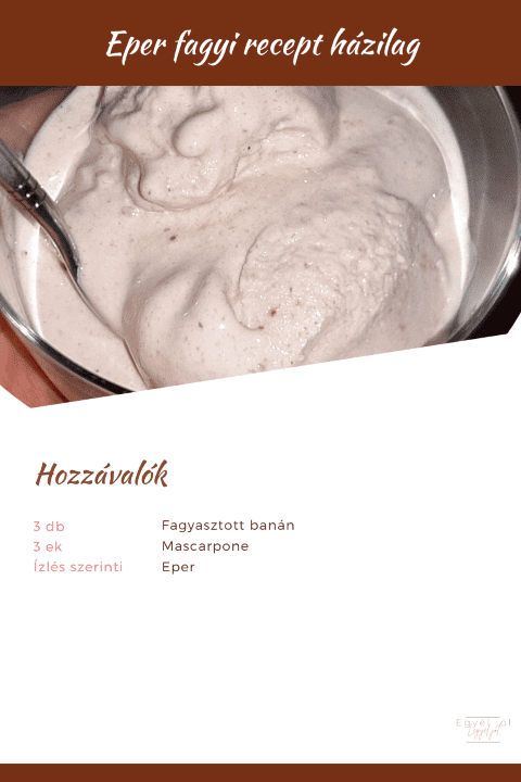eper fagyi recept házilag
