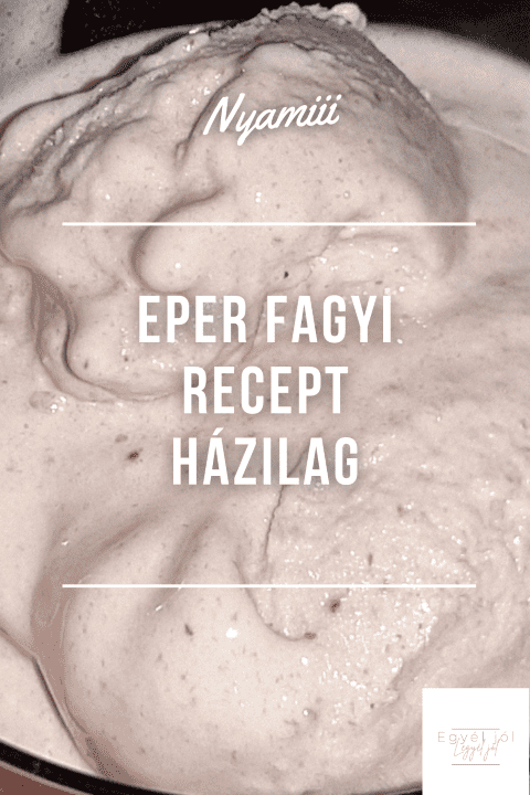 eper fagyi recept házilag