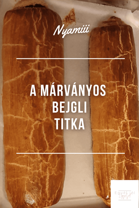 Hogy lesz márványos a bejgli?